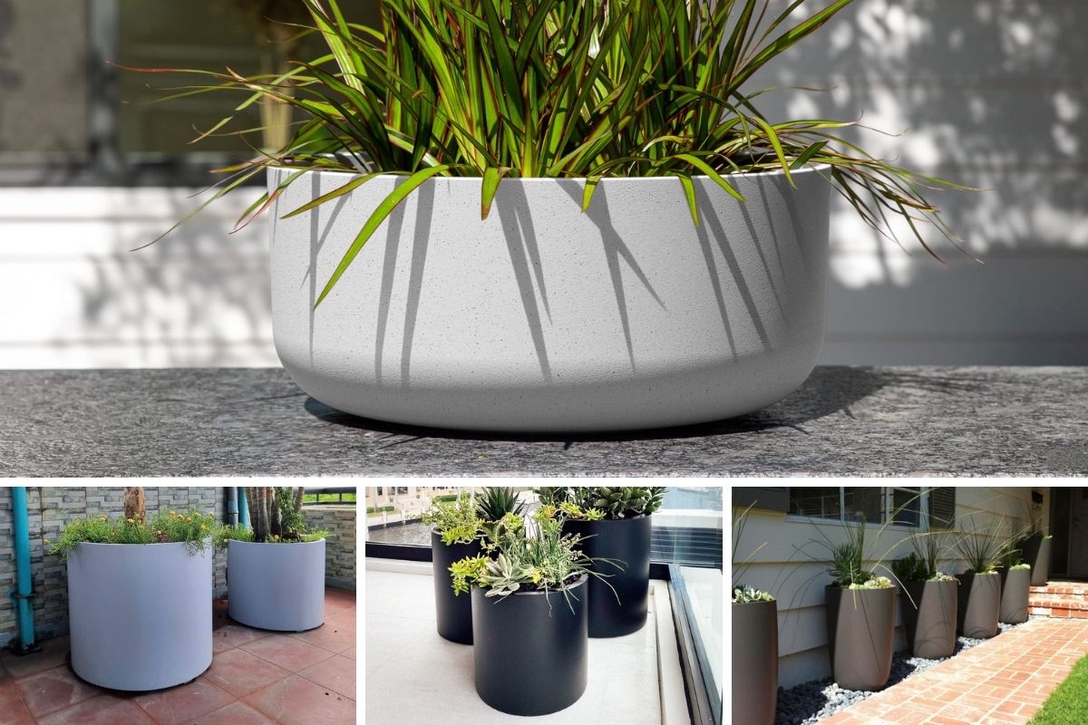 Các ứng dụng chậu composite size lớn